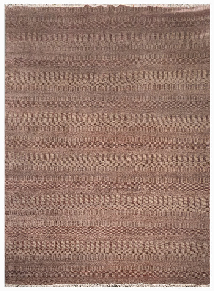 Handknotted Carpet, DIA- 1003 MCN, Beaver & Burnt Umber