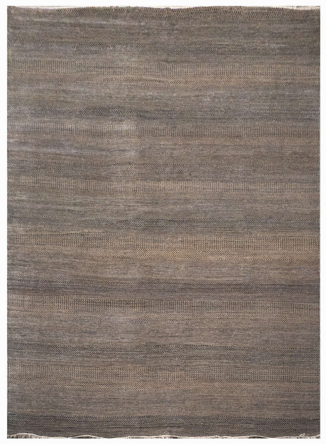 Handknotted Carpet, DIA- 1008 MCN, Pastel Brown & Black Olive