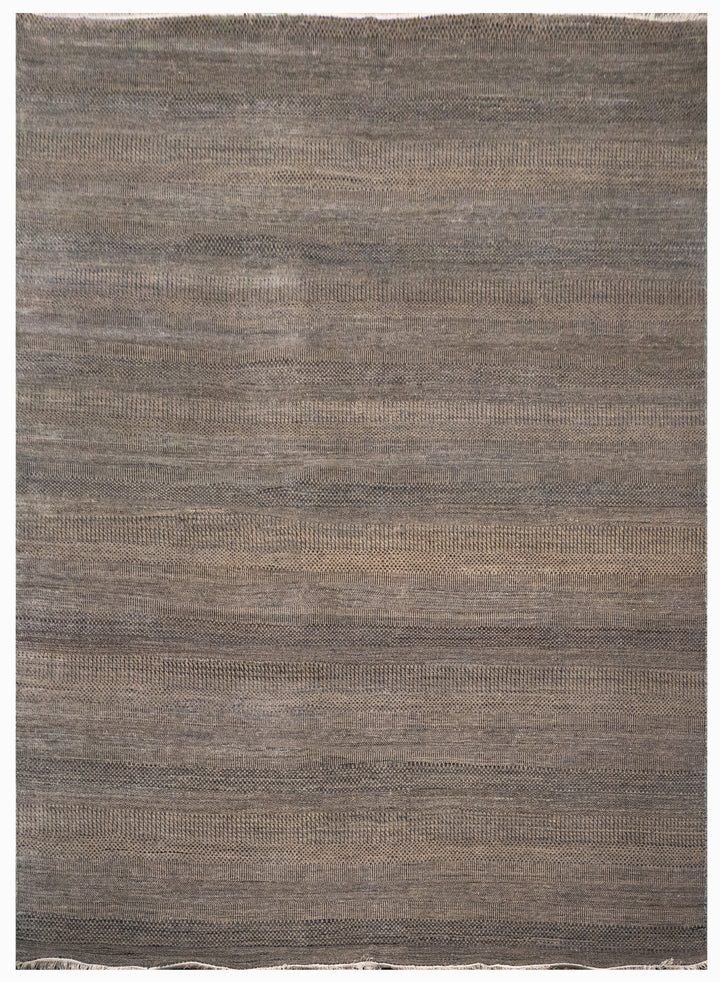 Handknotted Carpet, DIA- 1008 MCN, Pastel Brown & Black Olive