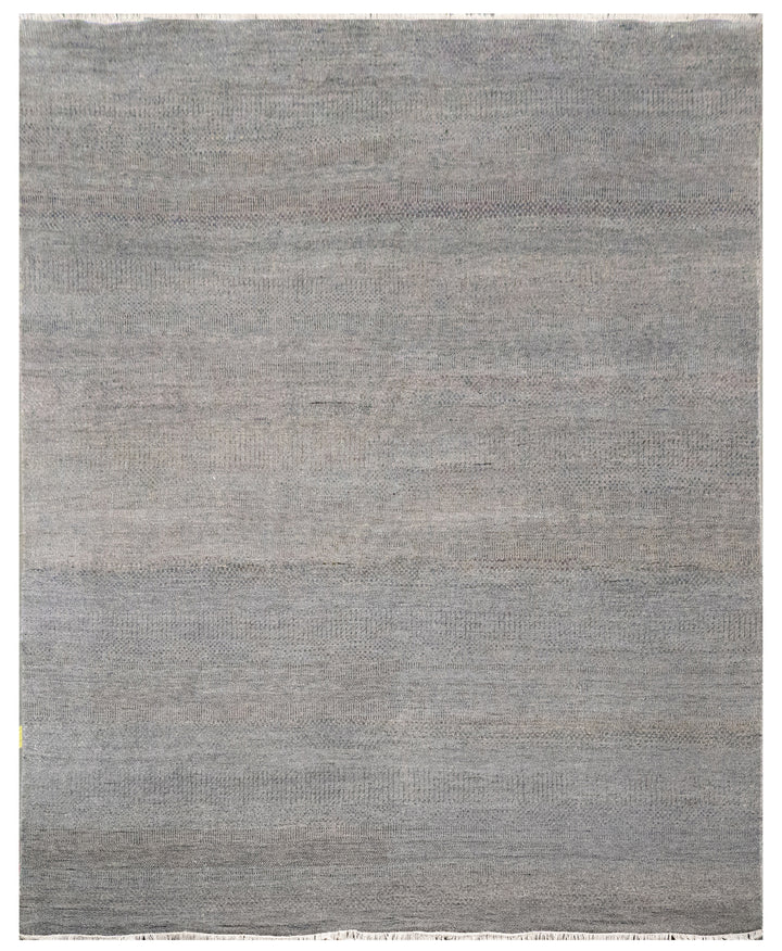 Handknotted Carpet, DIA - 1092 MCN, Dark Grey & Black