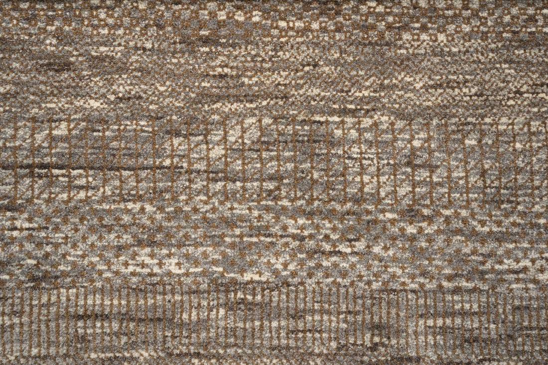 Handknotted Carpet, DIA - 1222 MCN Natural & Brown
