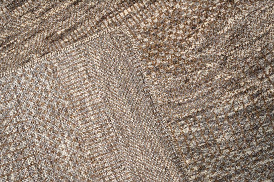 Handknotted Carpet, DIA - 1222 MCN Natural & Brown