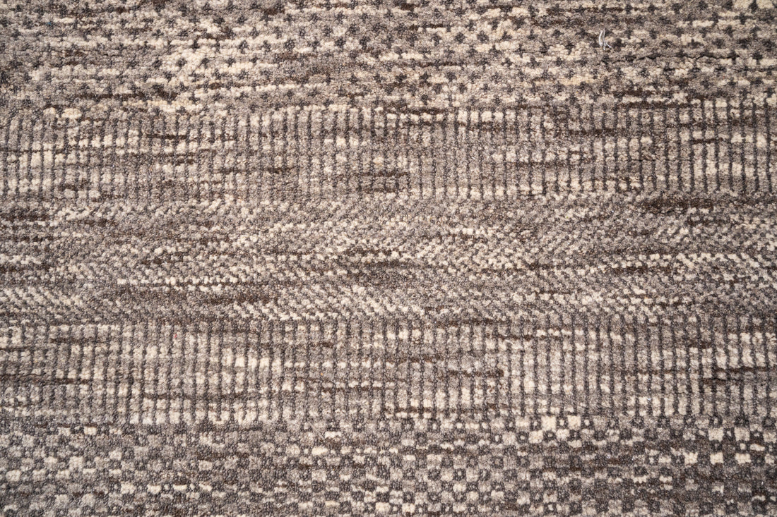 Handknotted Carpet, DIA - 1223 MCN, Natural & Brown