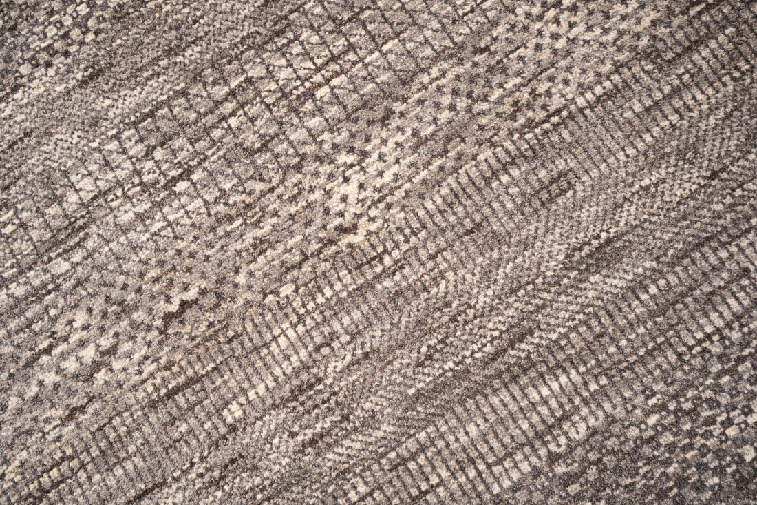 Handknotted Carpet, DIA - 1223 MCN, Natural & Brown