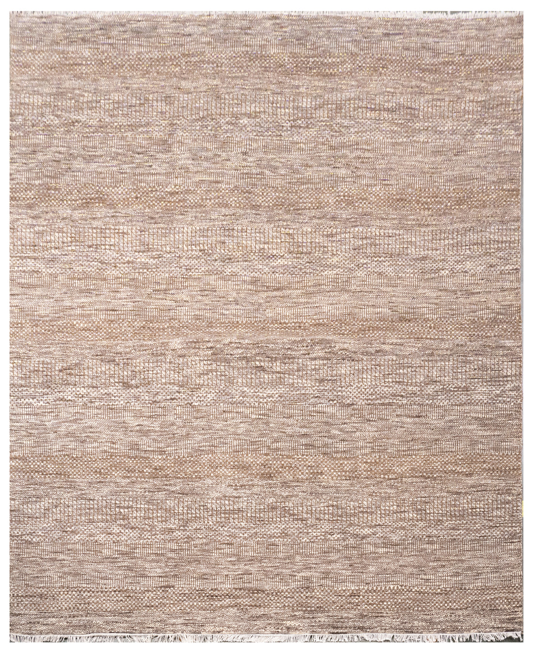 Handknotted Carpet, DIA - 1224 MCN, Natural & Brown