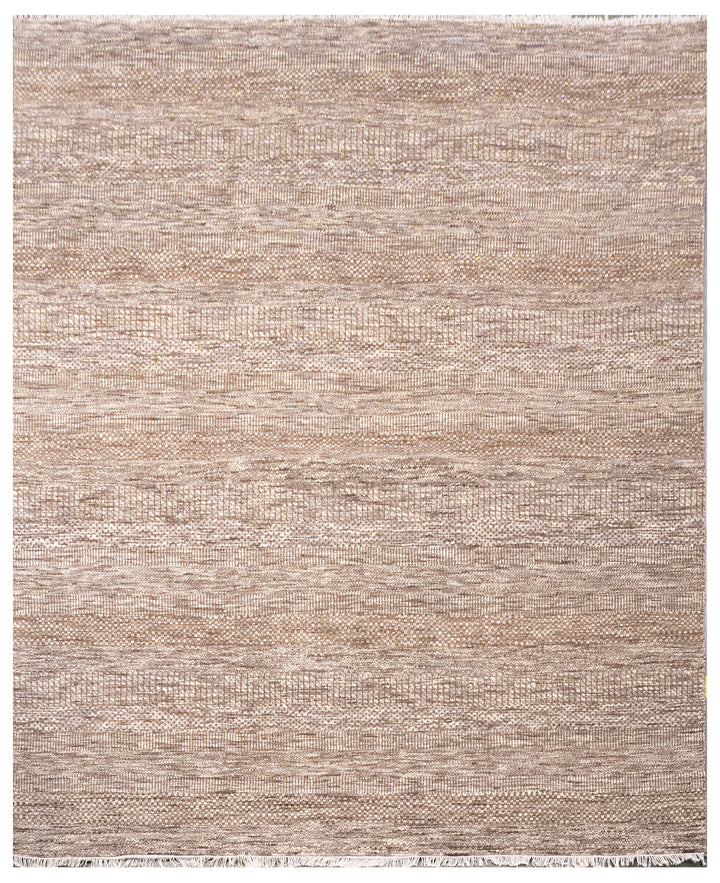Handknotted Carpet, DIA - 1224 MCN, Natural & Brown