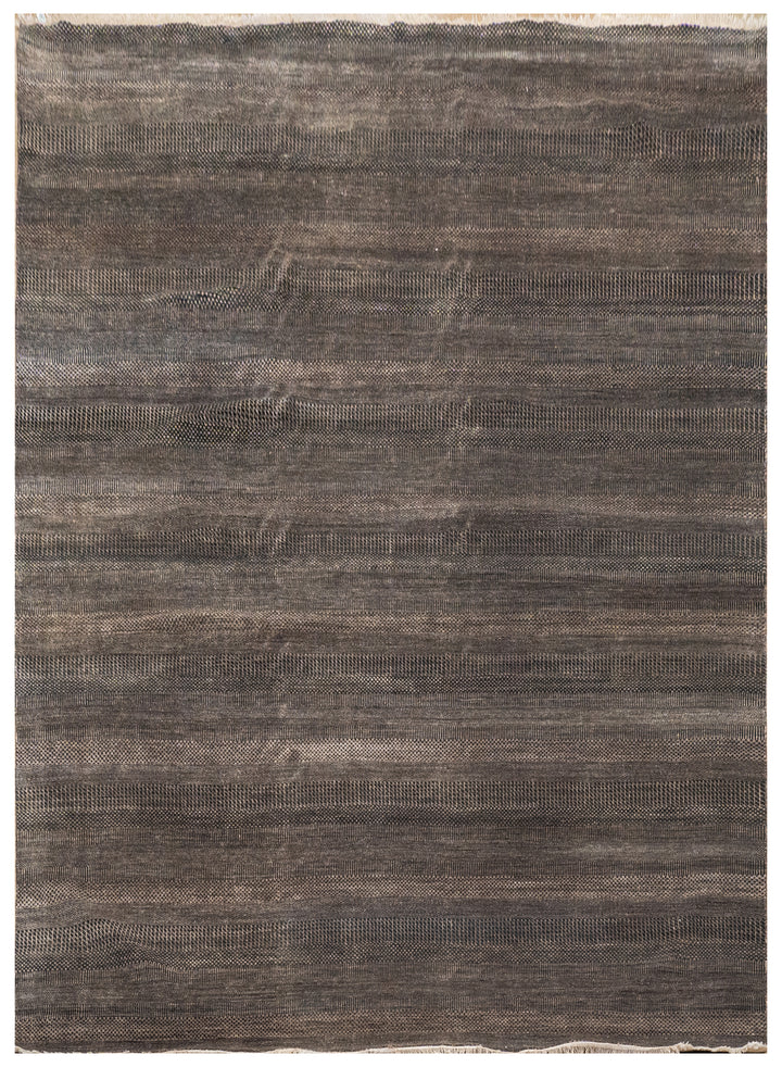 Handknotted Carpet, DIA - 1243 MCN, Van Dyke Brown & Black