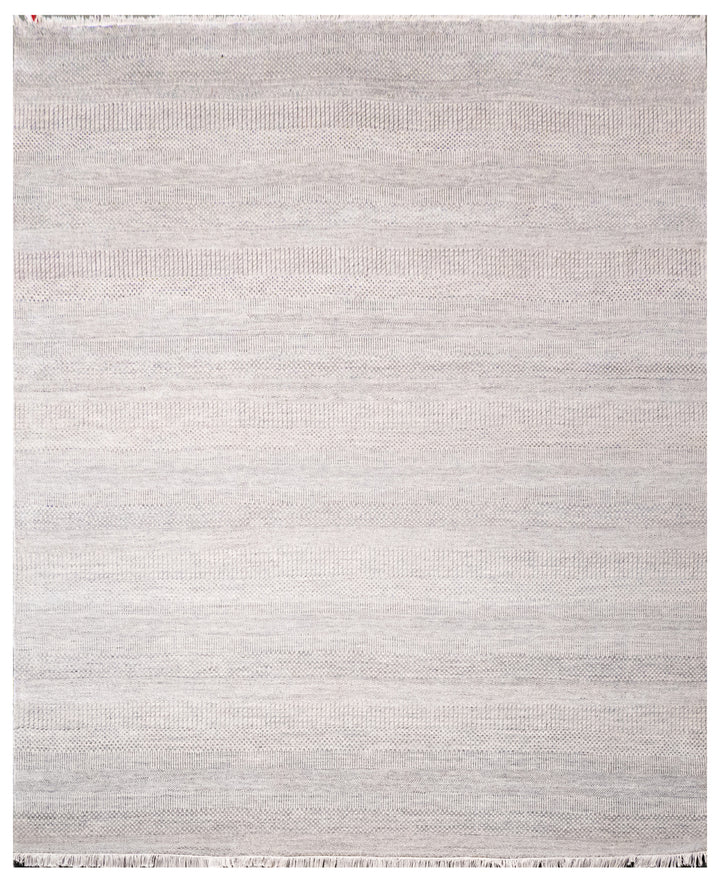 Handknotted Carpet, DIA - 1247 MCN, Off White  & Grey