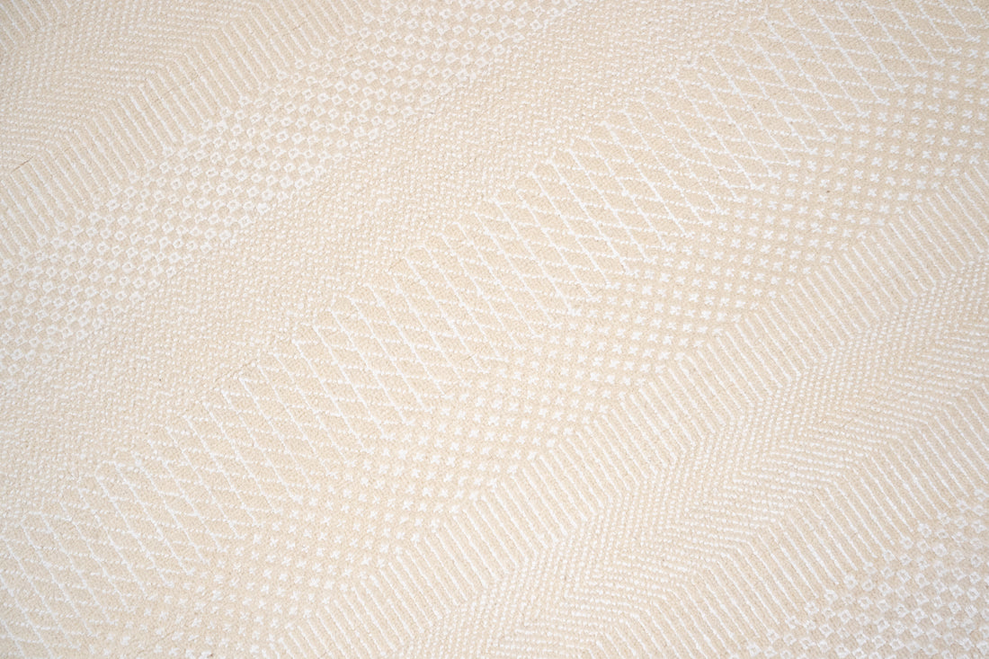 Handknotted Carpet, DIA - 1252 MCN, Ivory & Ivory