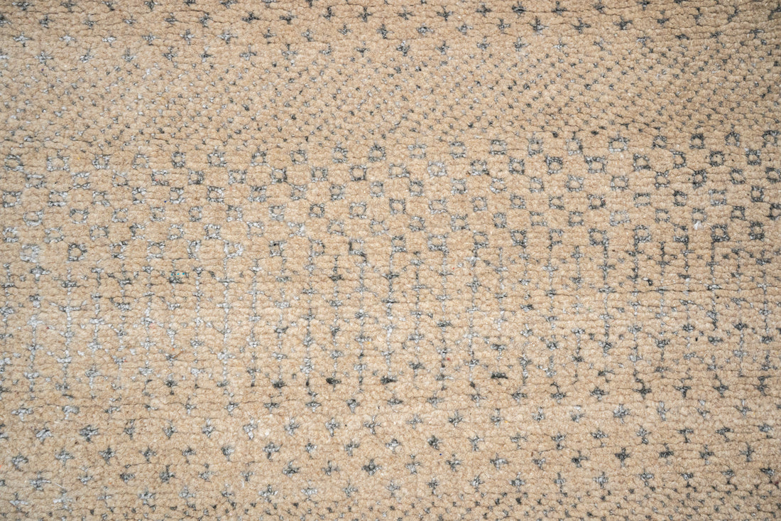 Handknotted Carpet, DIA: 1325 MCN, Natural & Brown