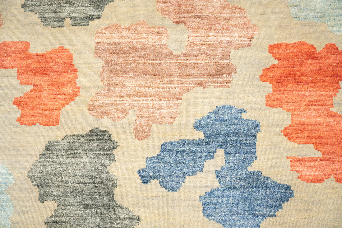 Handknotted Carpet, DIA - 1391 DC CLOUD, Lemon Meringue & Multi