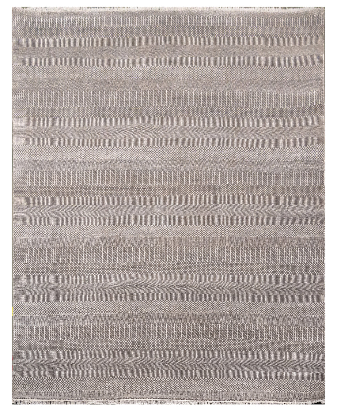 Handknotted Carpet, DIA - 146 MCN, Grey Silver