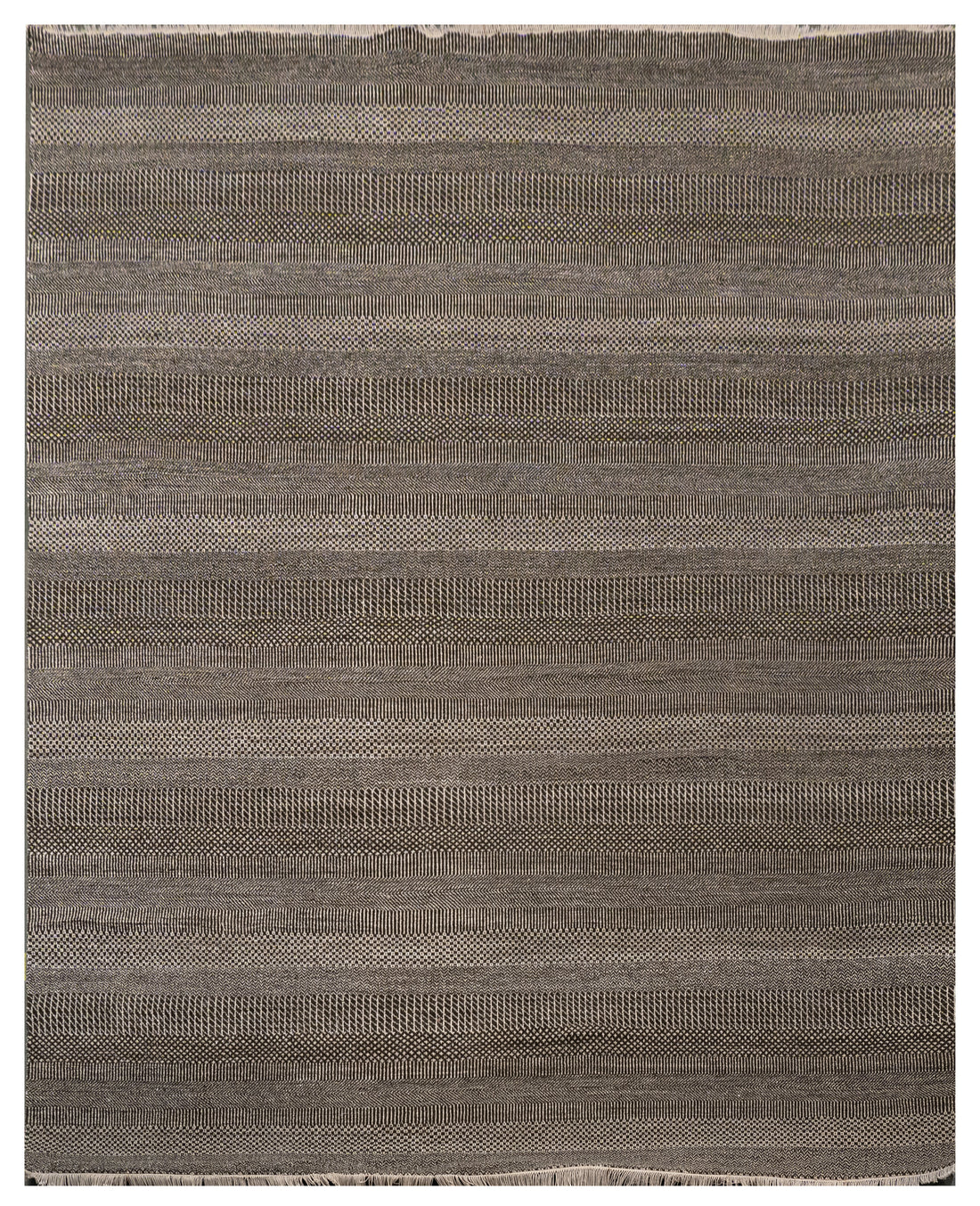 Handknotted Carpet, DIA - 1505 MCN, Brown & Pale Silver