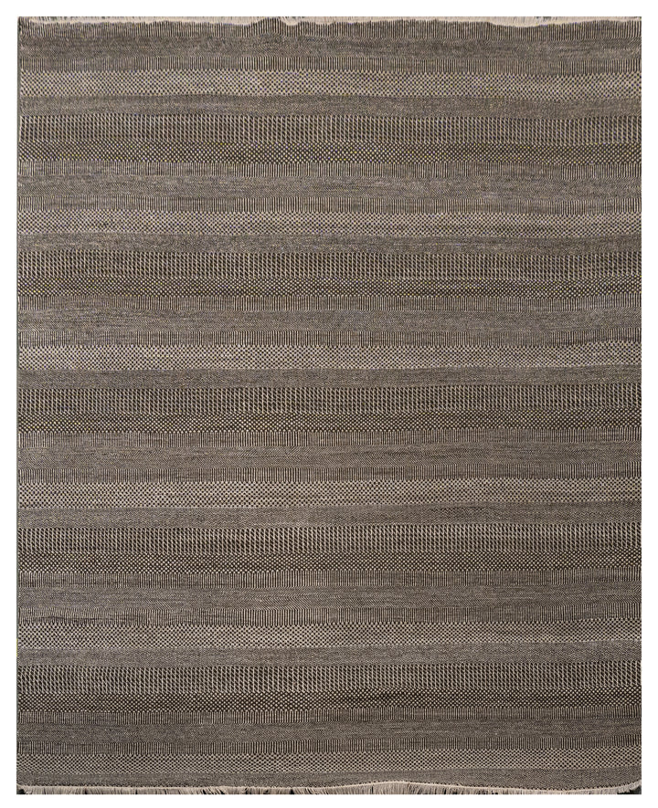 Handknotted Carpet, DIA - 1505 MCN, Brown & Pale Silver