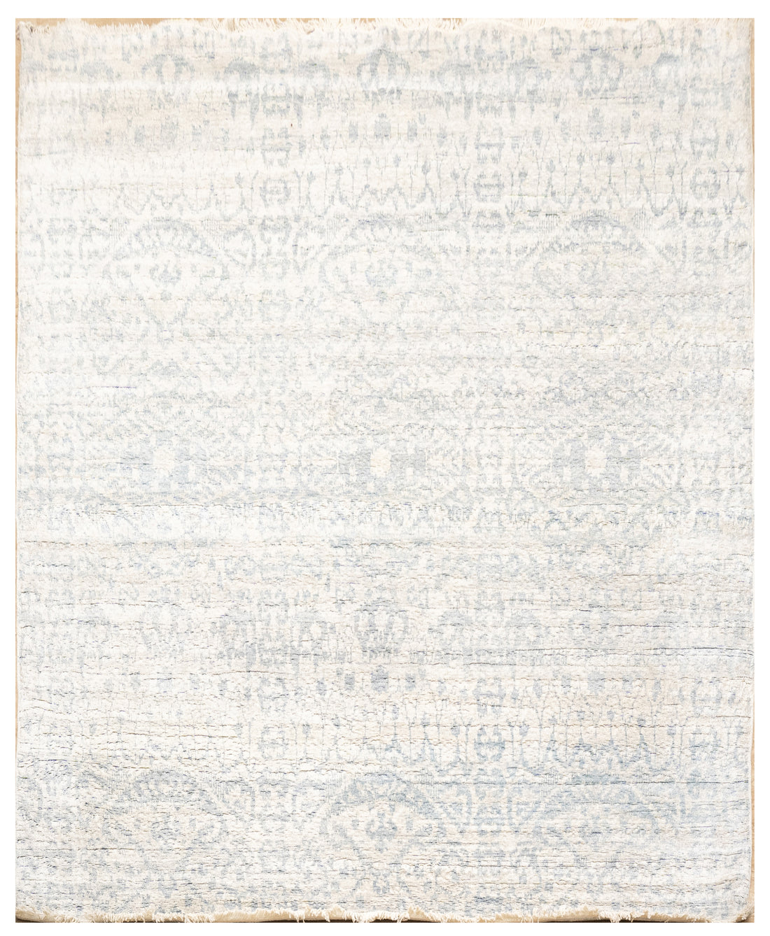 DIA - 1581 EKT-L Floral Branco e Prata Claro