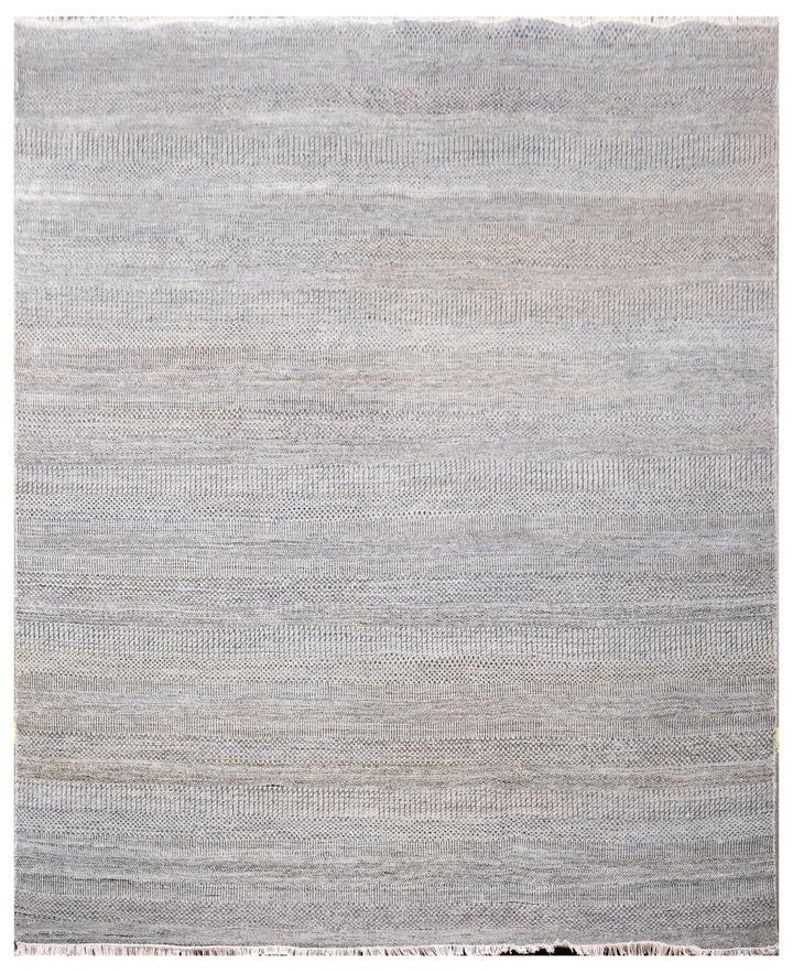 Handknotted Carpet, DIA - 166 MCN, Jet Blue & Black