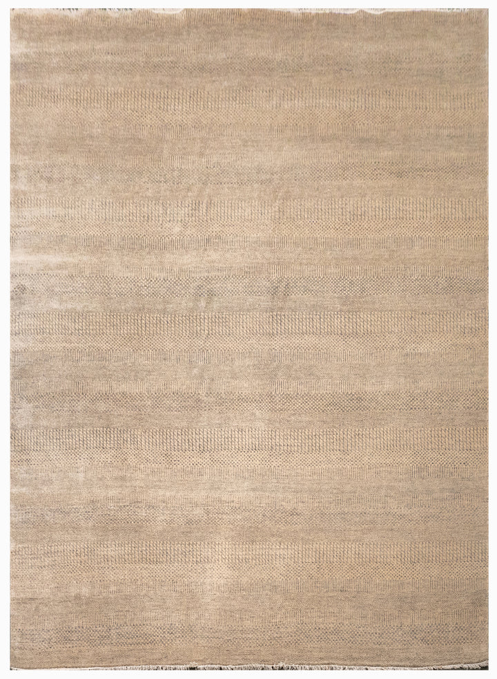 Handknotted Carpet, DIA - 172 MCN, French Beige & Quartz