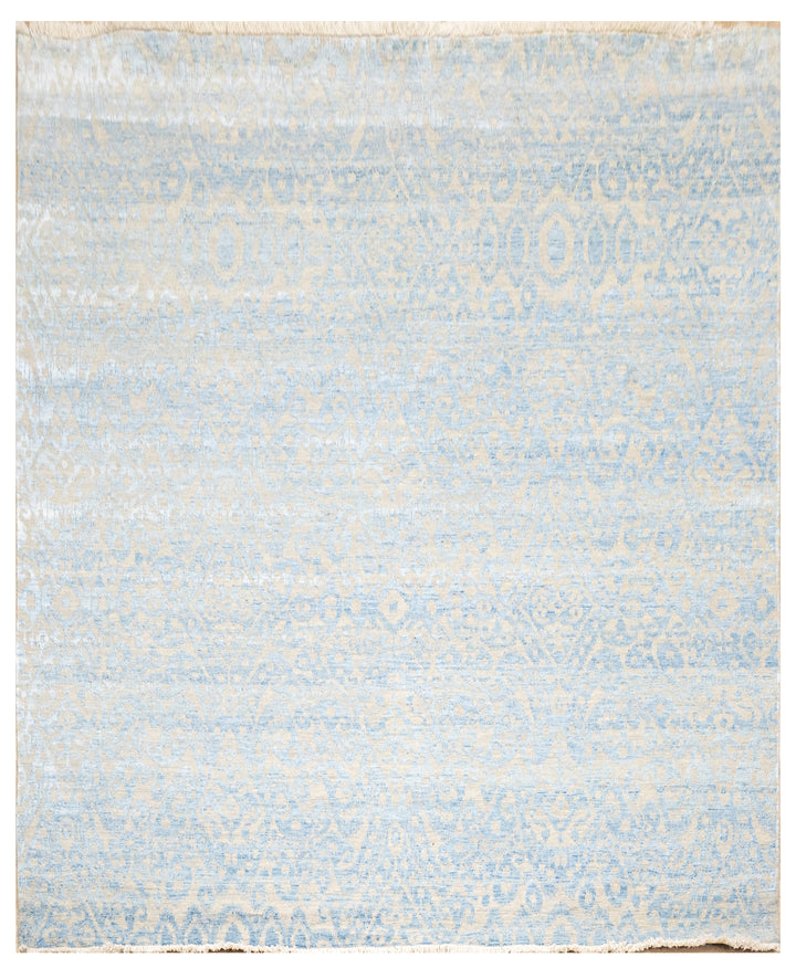 Handknotted Carpet, DIA - 1776 EKT 6 Silver & Silk