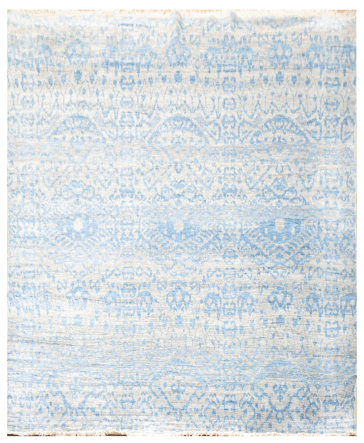 Handknotted Carpet, DIA - 1811 EKT- L, Cultured & Pale Cerulean