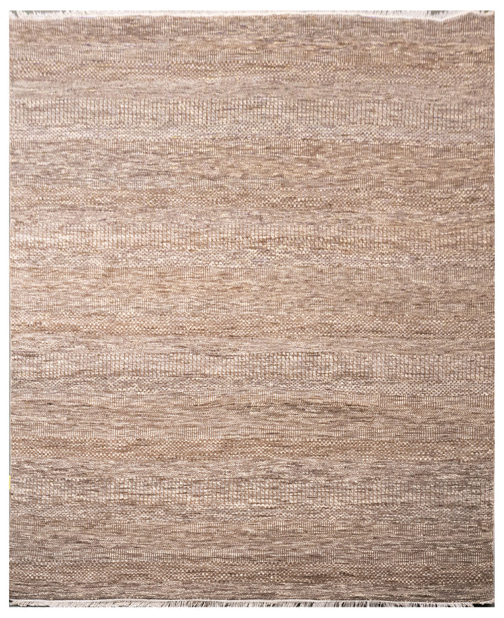 Handknotted Carpet, DIA - 1863 MCN, Natural Deep & D. Brown