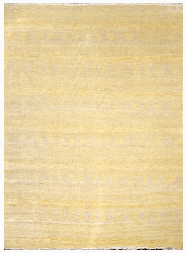Handknotted Carpet, DIA - 1919 MCN, Desert Sand & Arylide Yellow