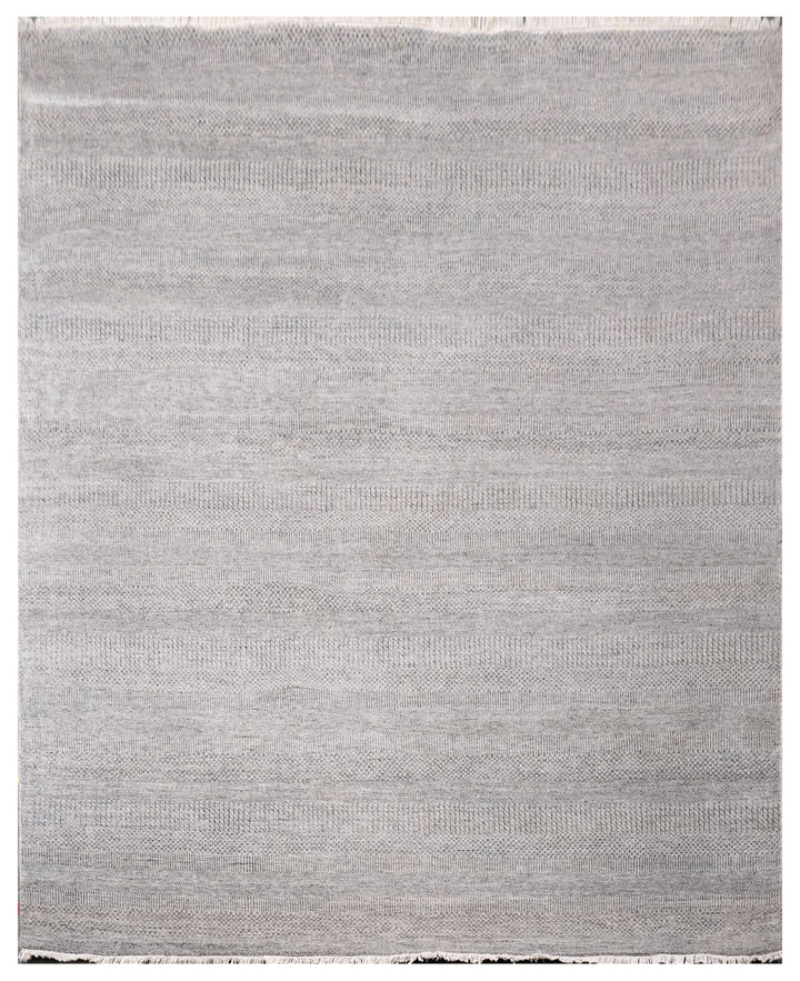 Handknotted Carpet, DIA - 2131 MCN, Grey & Black