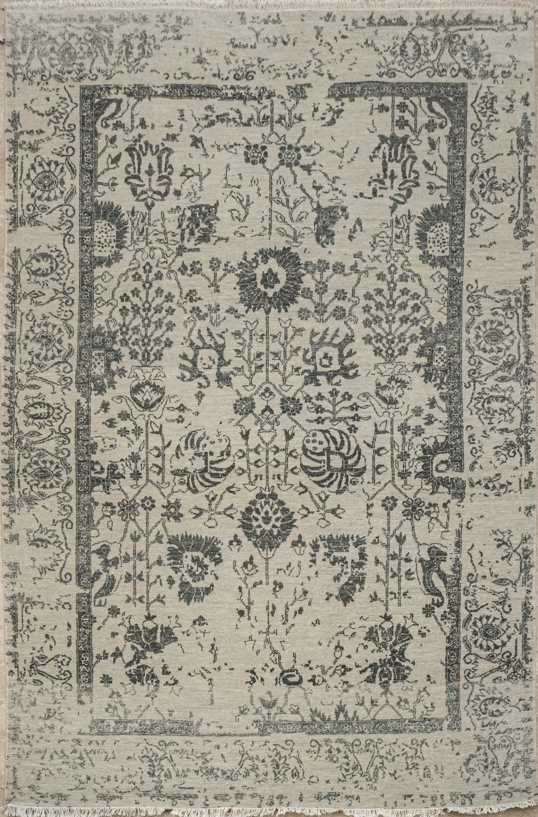 Handknotted Modern Carpet, DIA- 2141 VASE 3