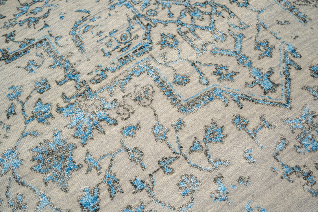 DIA - 2537 SERAPI Patel Cinza e Azul Sombra