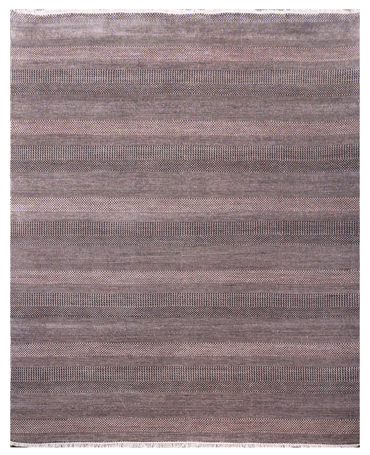 Handknotted Carpet, DIA - 264  MCN, Pink Black