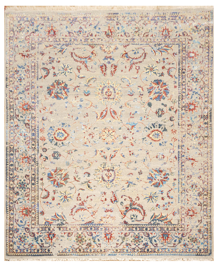 Handknotted Carpet, DIA - 2924 EKT-JK-A, Silver Mix