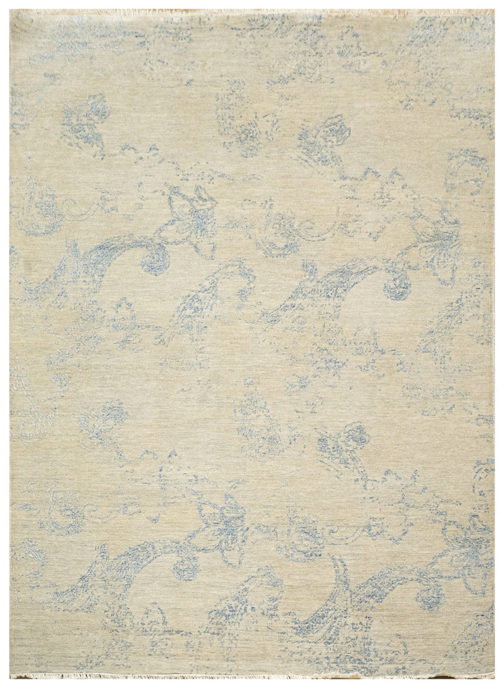 Handknotted Carpet, DIA - 3079 EKT KERRY 2, Patel Gray & AuroMetalSaurus