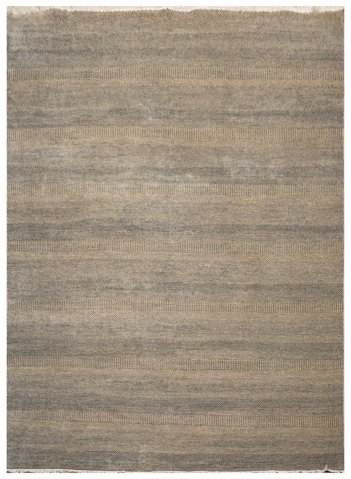 Handknotted Carpet, DIA - 404 MCN, Grullo & Charleston Green