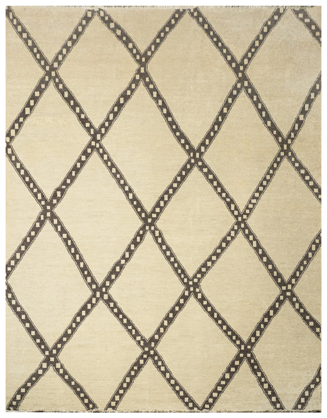 Handknotted Carpet, DIA- LINE 2, Desert & Sand Umber