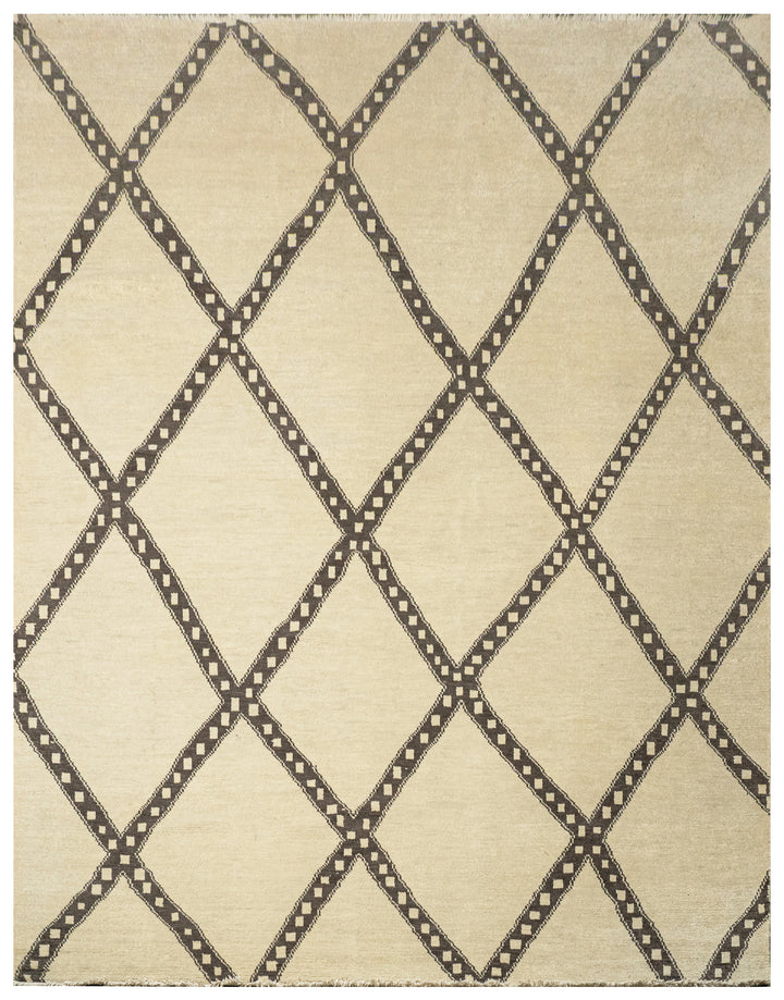 Handknotted Carpet, DIA- LINE 2, Desert & Sand Umber