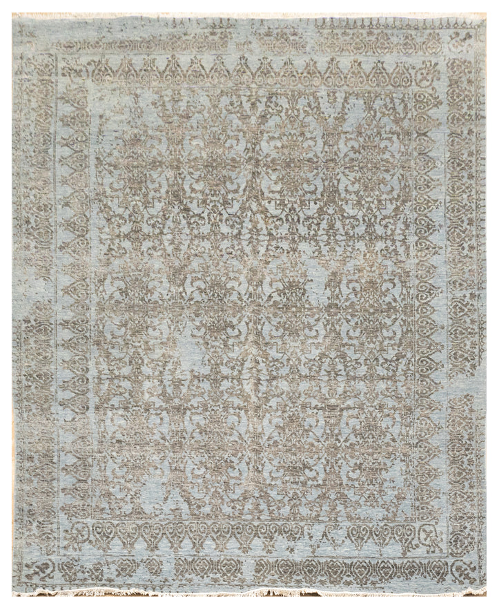Handknotted Carpet, DIA - 7016 EKT-JK 7, J.Blue & Black