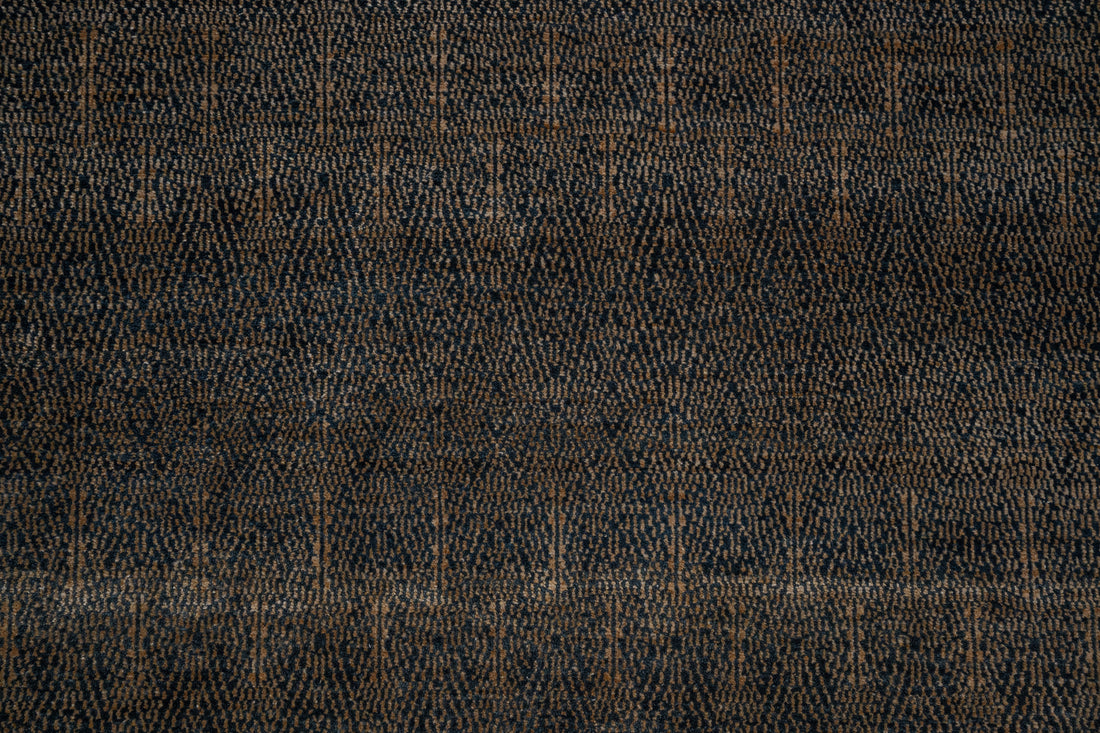 Handknotted Carpet, DIA- 823 PARAGON, Blue & Gold