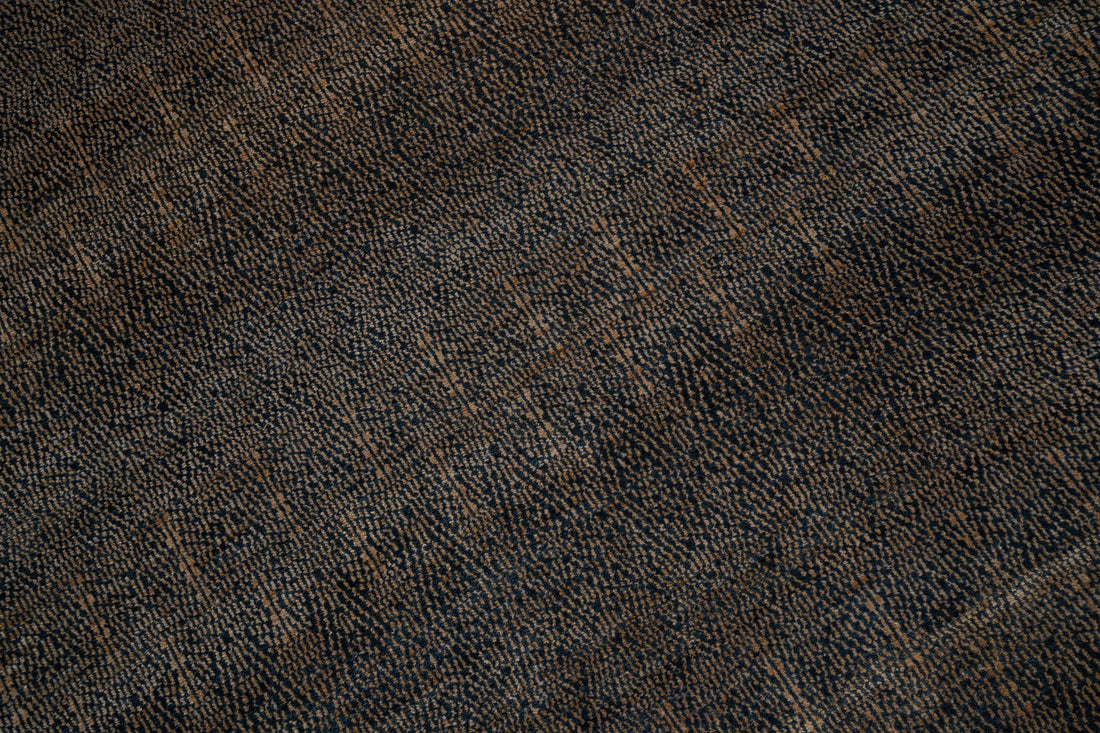 Handknotted Carpet, DIA- 823 PARAGON, Blue & Gold