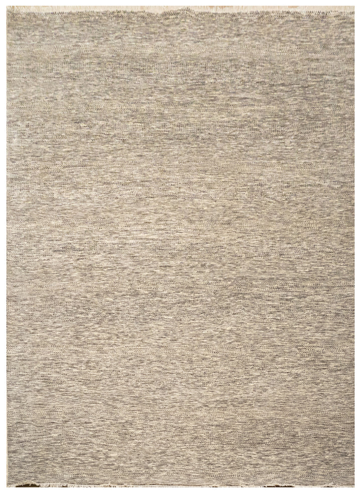 Handknotted Carpet, DIA - 831 MCN, Dark Vanilla & Pastel Brown