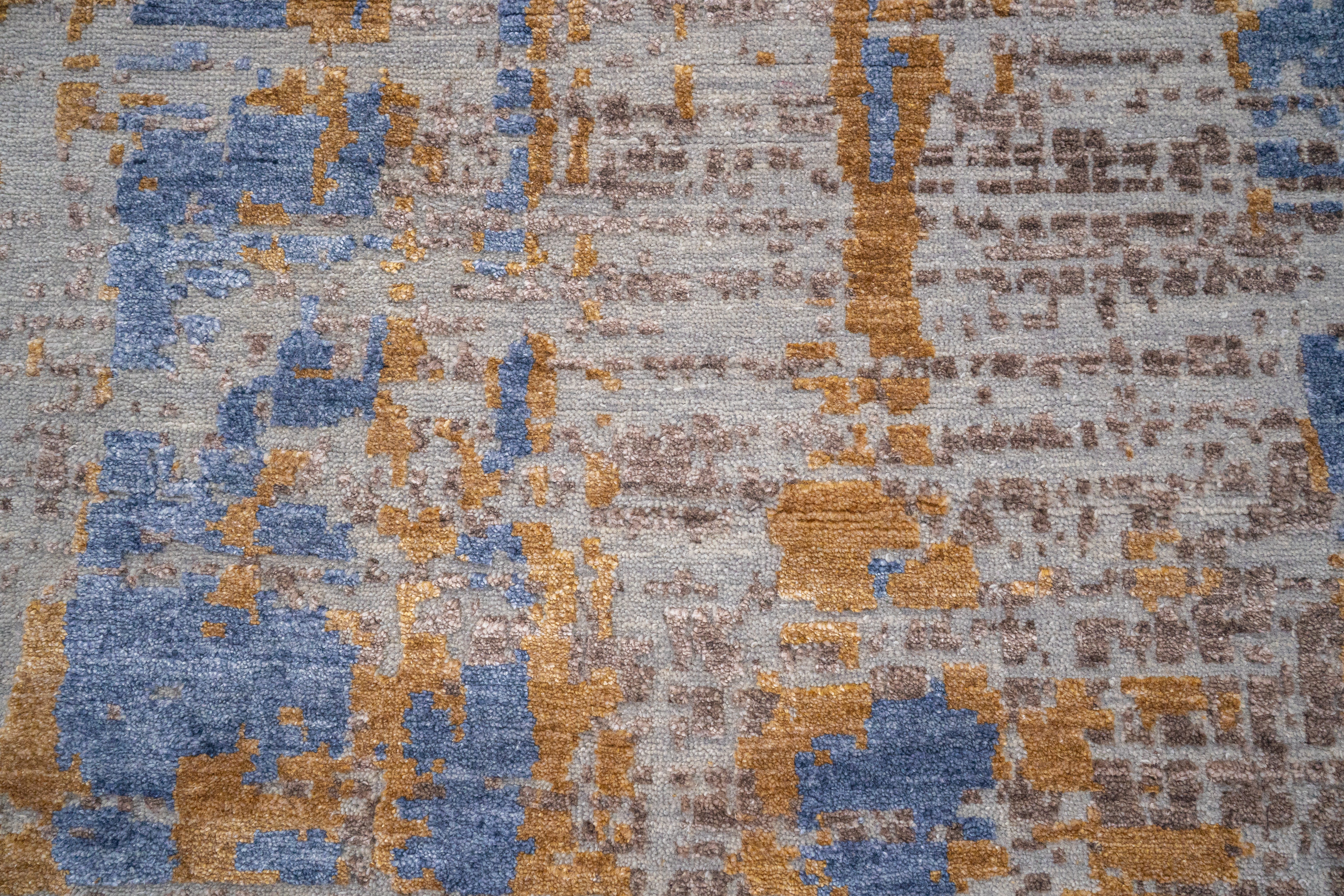 DIA- 0019 GALAXY Philippine Silver, Dark Electric e Blue Fawn