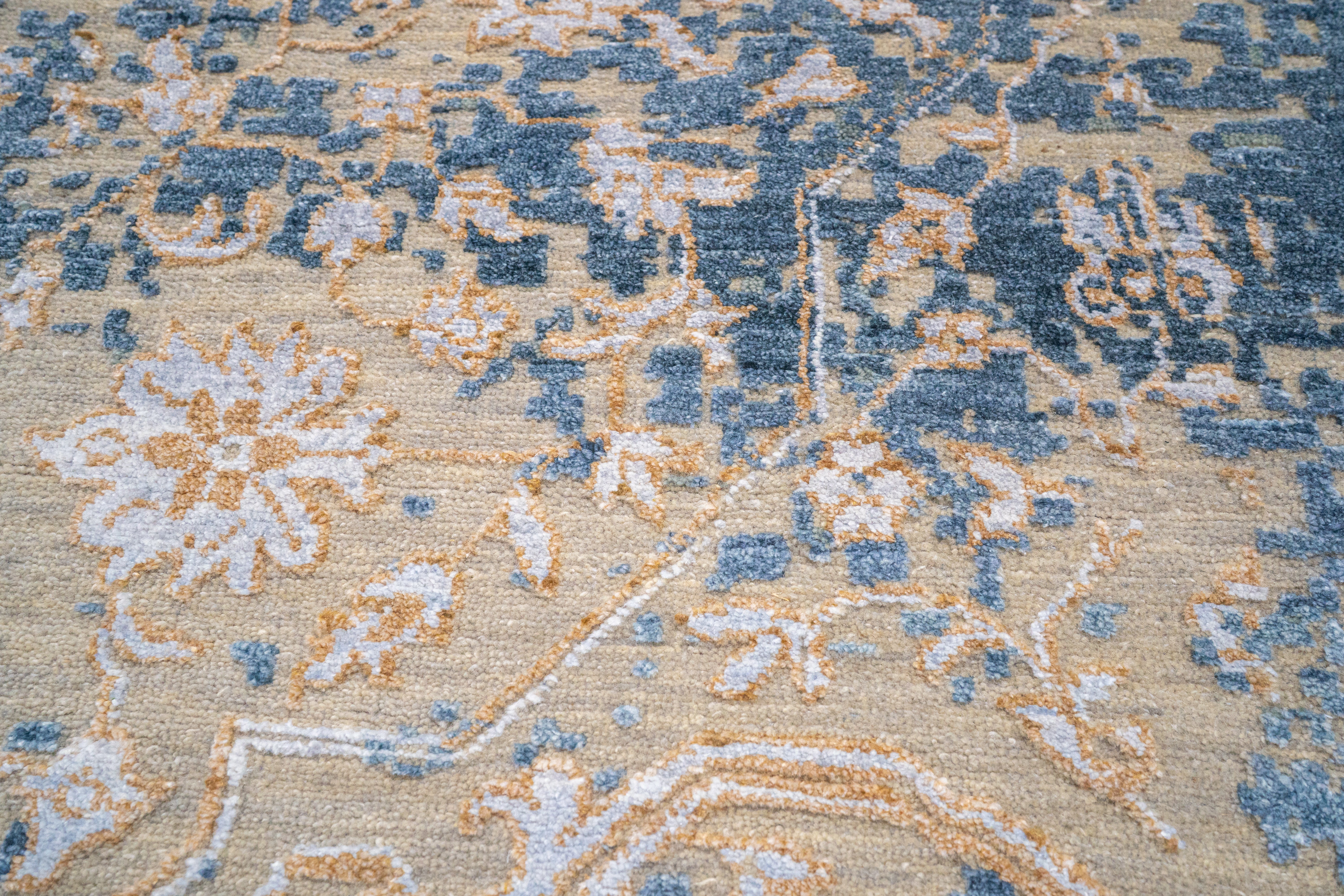 DIA- 021 SERAPI Темная ваниль, никель и синий электрик