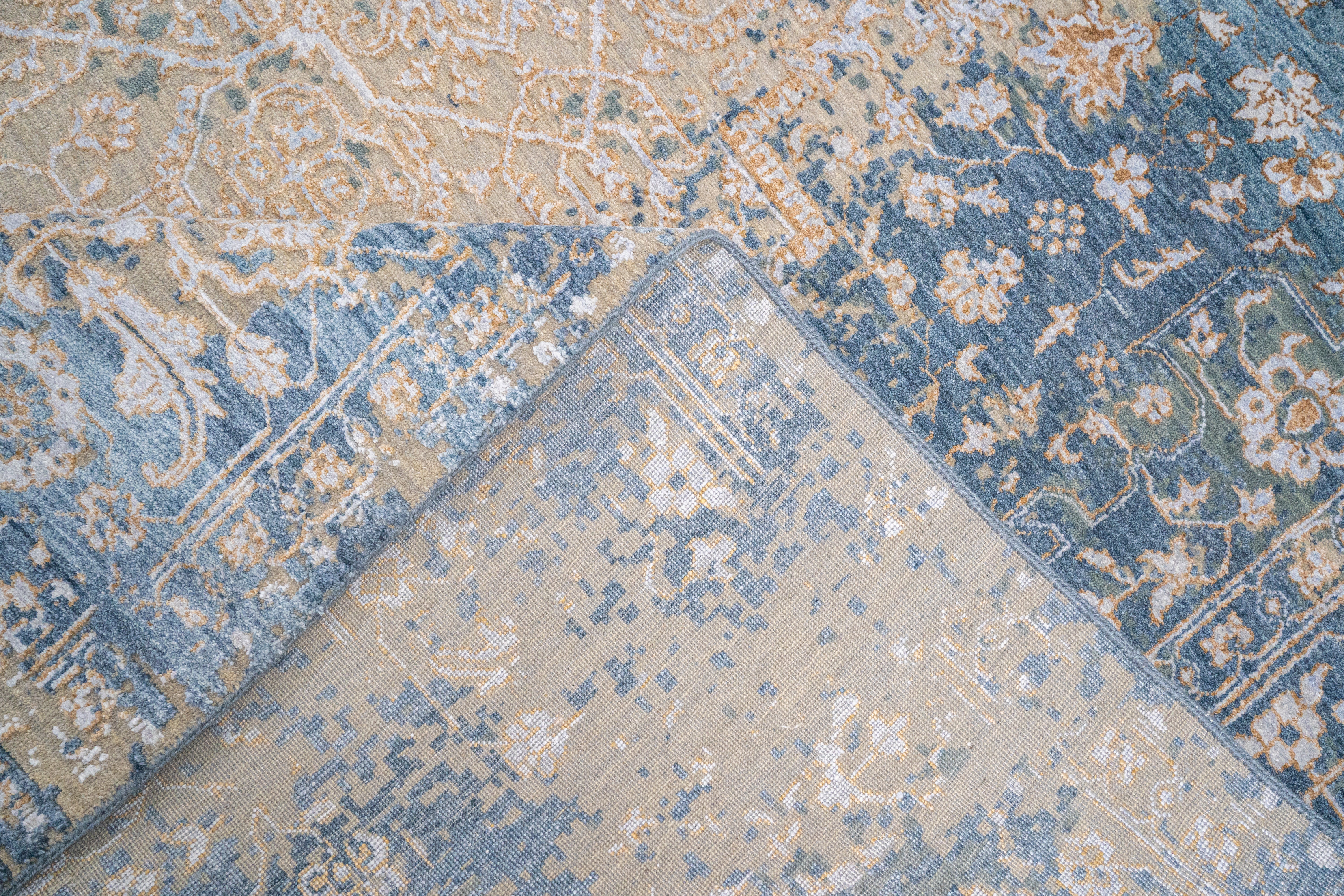 DIA- 021 SERAPI Темная ваниль, никель и синий электрик