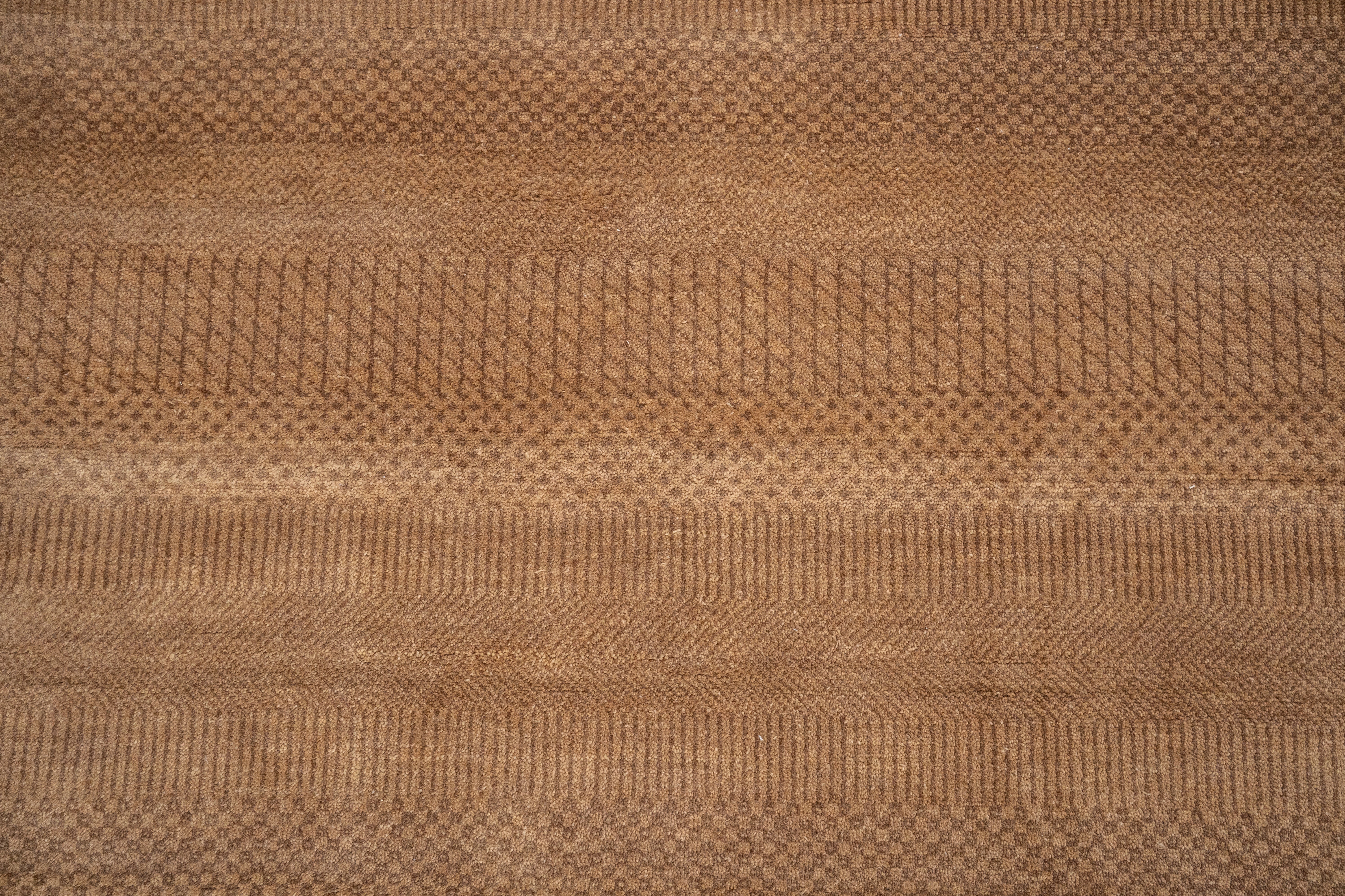 Handknotted Carpet, DIA: 1005 MCN, Deer & Coffee