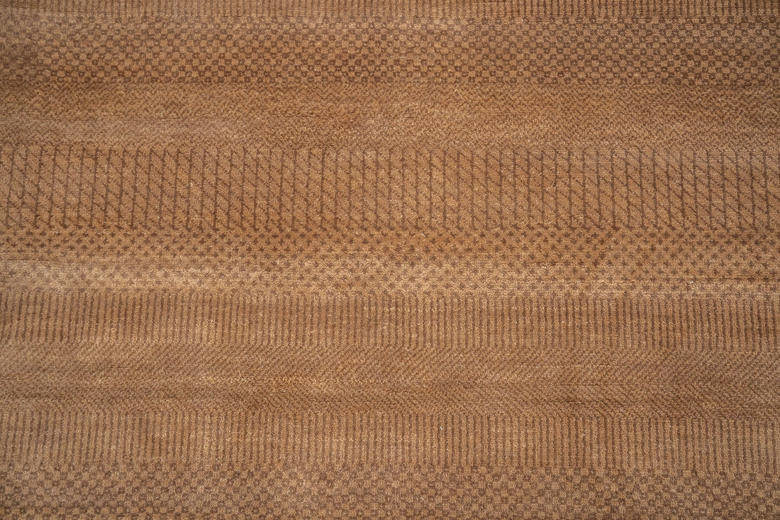 Handknotted Carpet, DIA: 1005 MCN, Deer & Coffee