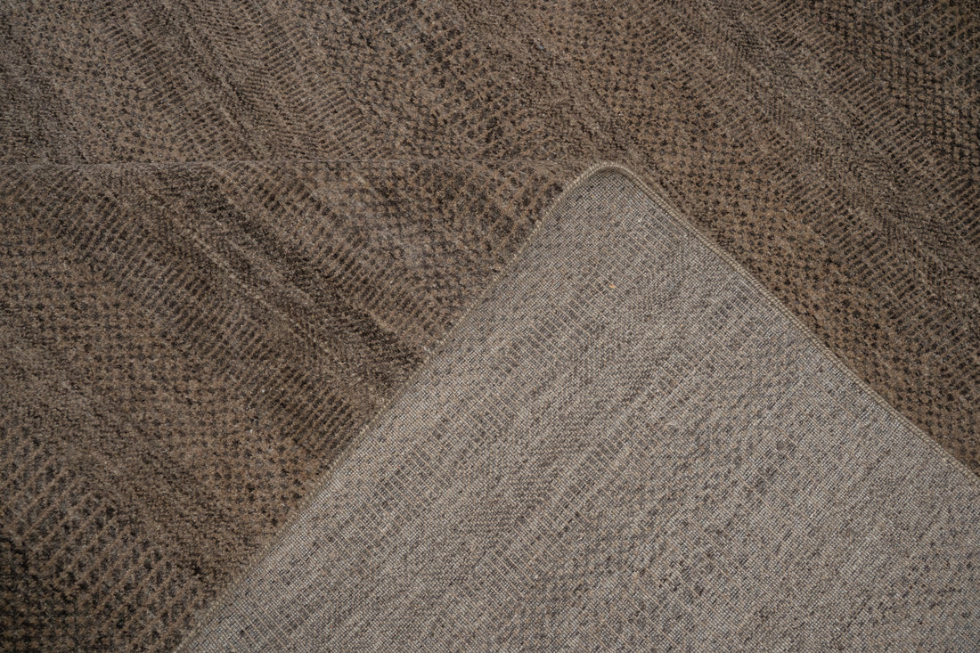 Handknotted Carpet, DIA- 1006 MCN, Natural & Brown