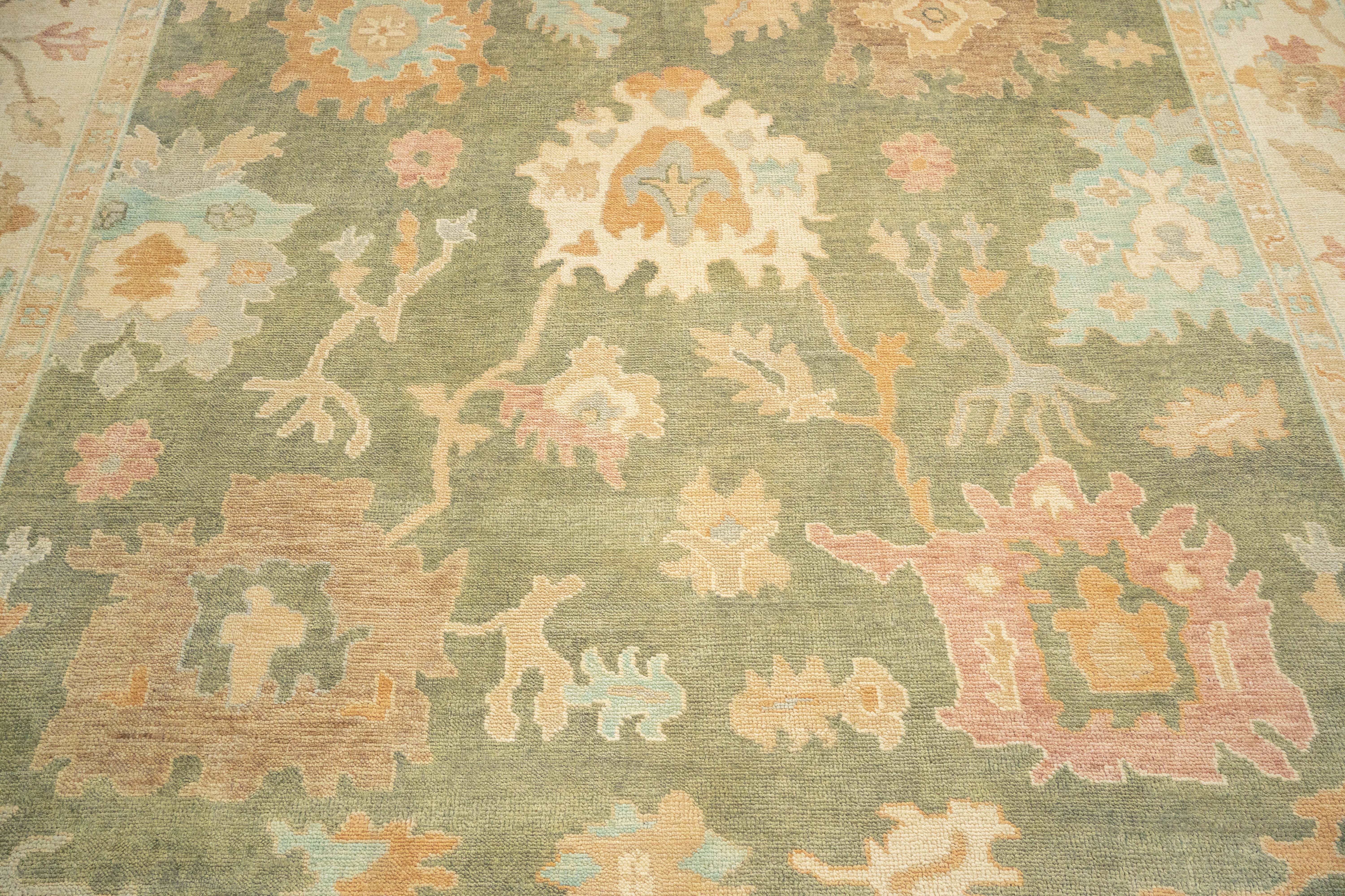 Handknotted Carpet, DIA: 1035 OUSHAK, MULTI COLOR