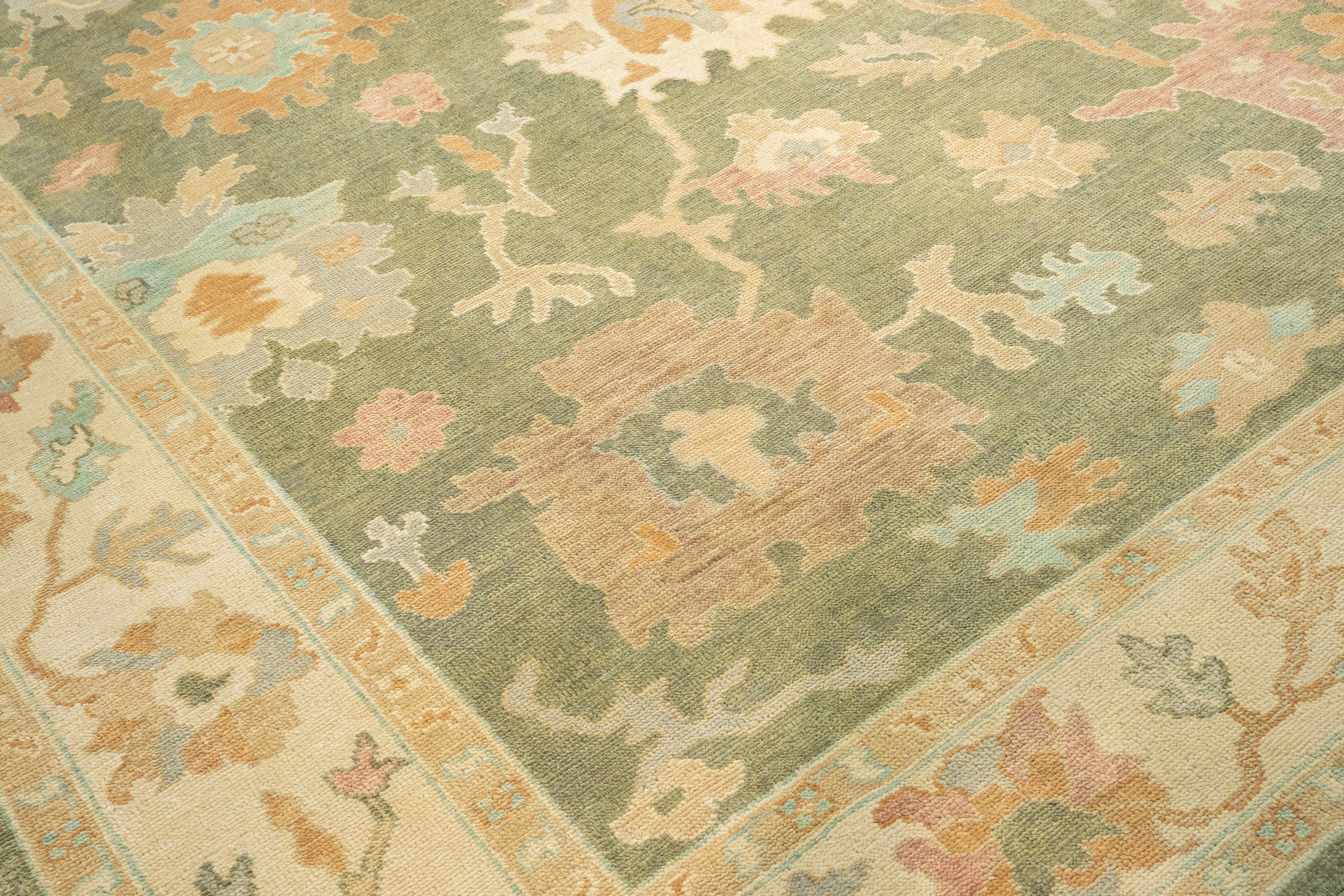 Handknotted Carpet, DIA: 1035 OUSHAK, MULTI COLOR