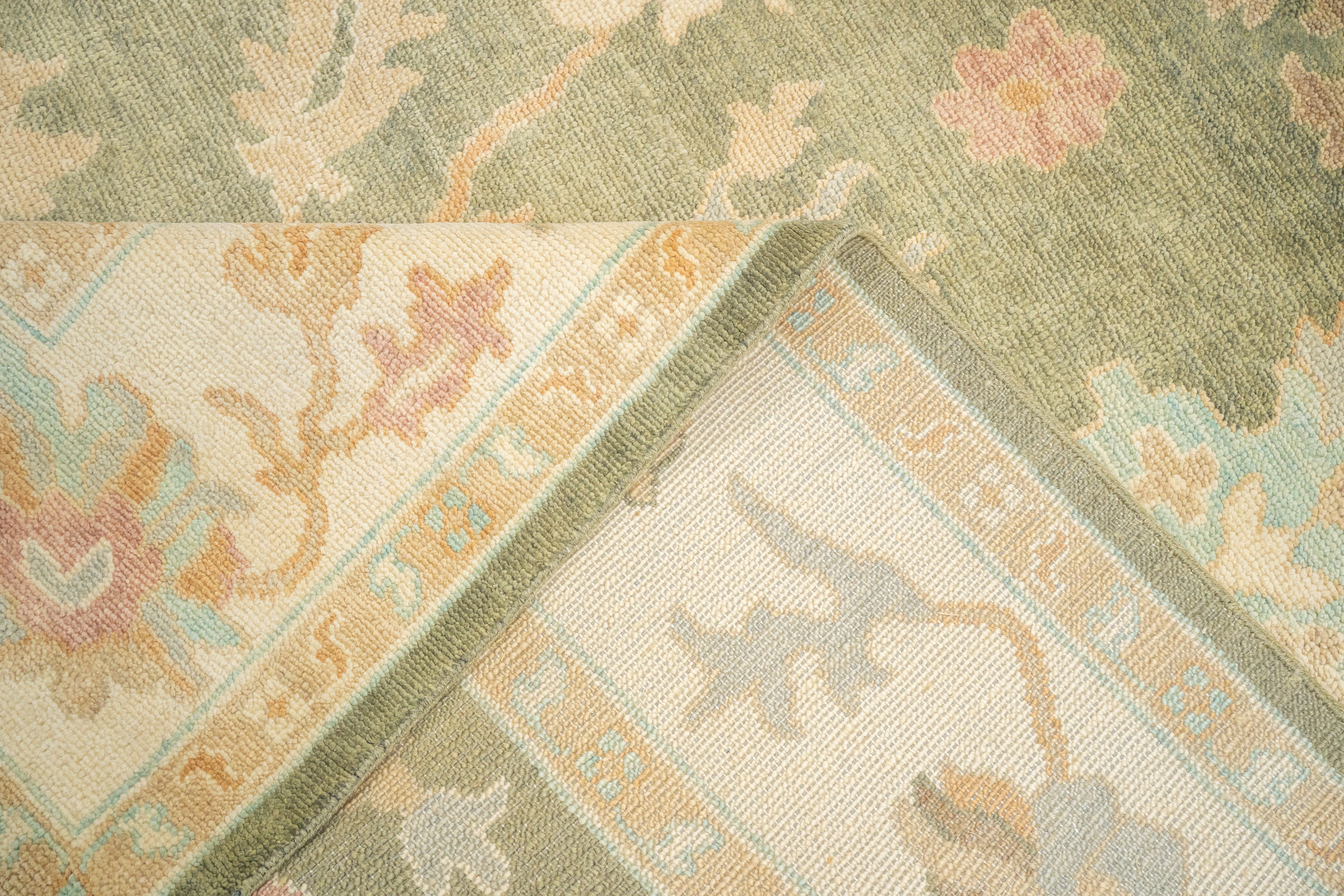 Handknotted Carpet, DIA: 1035 OUSHAK, MULTI COLOR