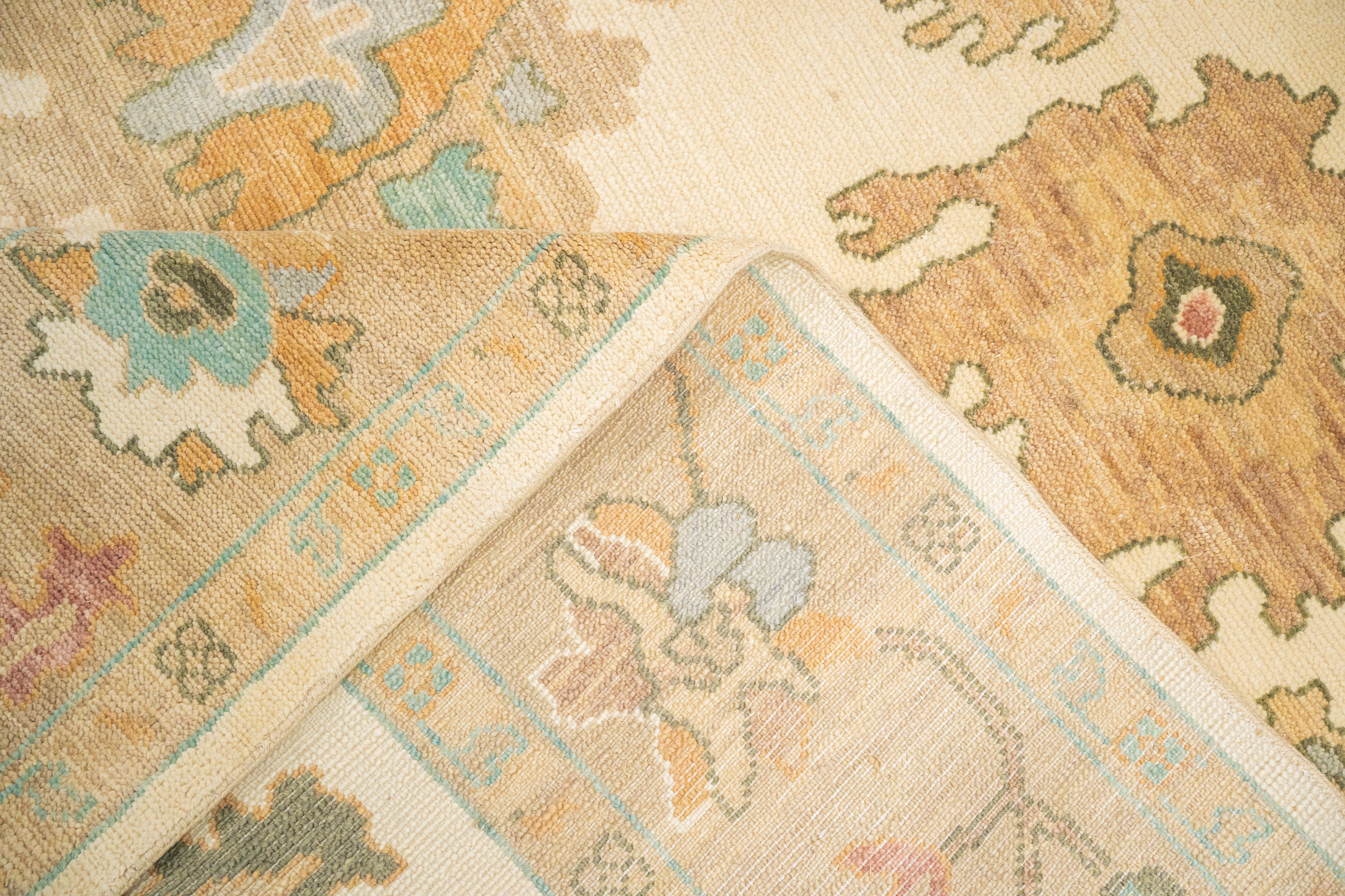 Handknotted Carpet, DIA: 1036 OUSHAK, MULTI COLOR