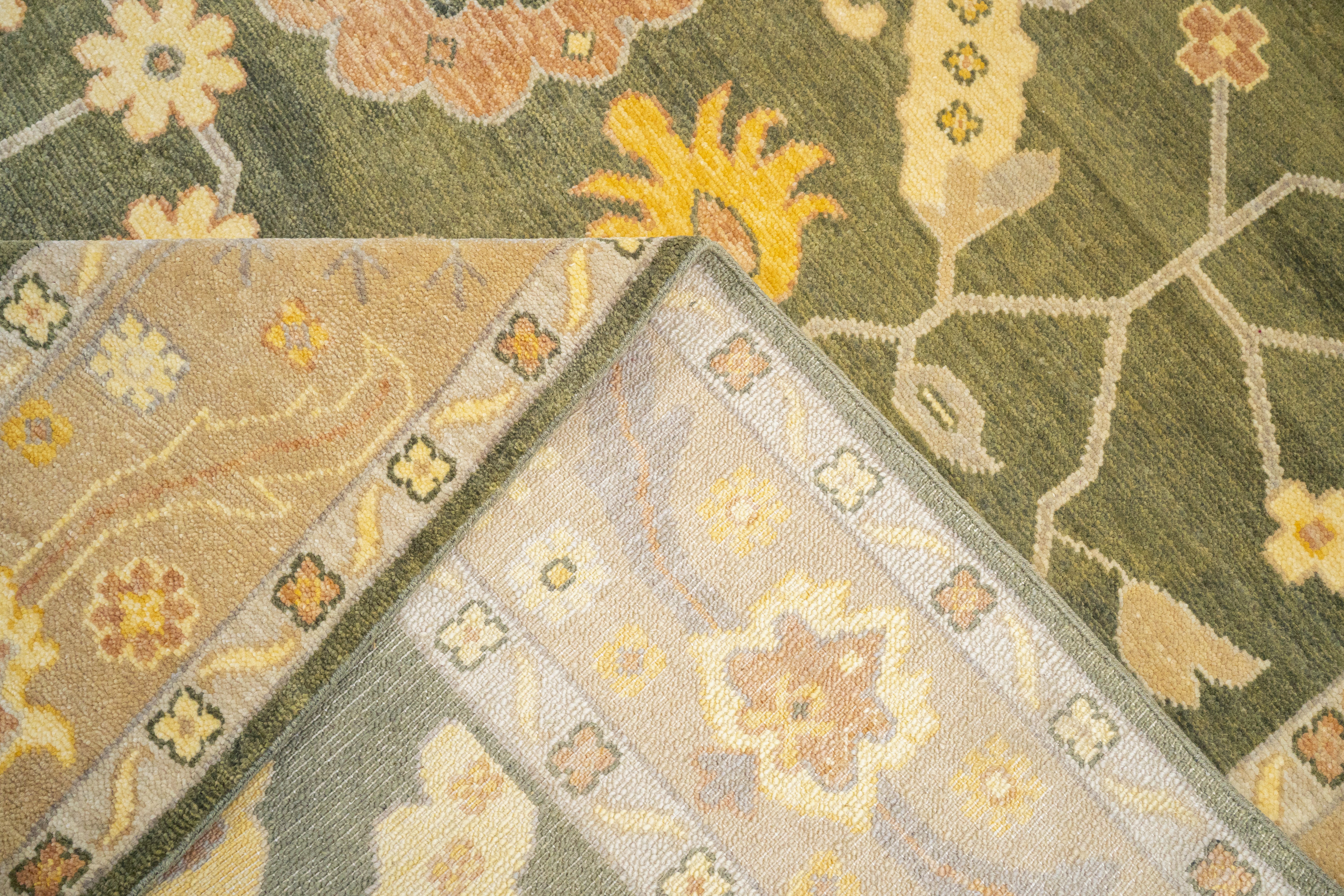 Handknotted Carpet, DIA: 1041 OUSHAK, MULTI COLOR