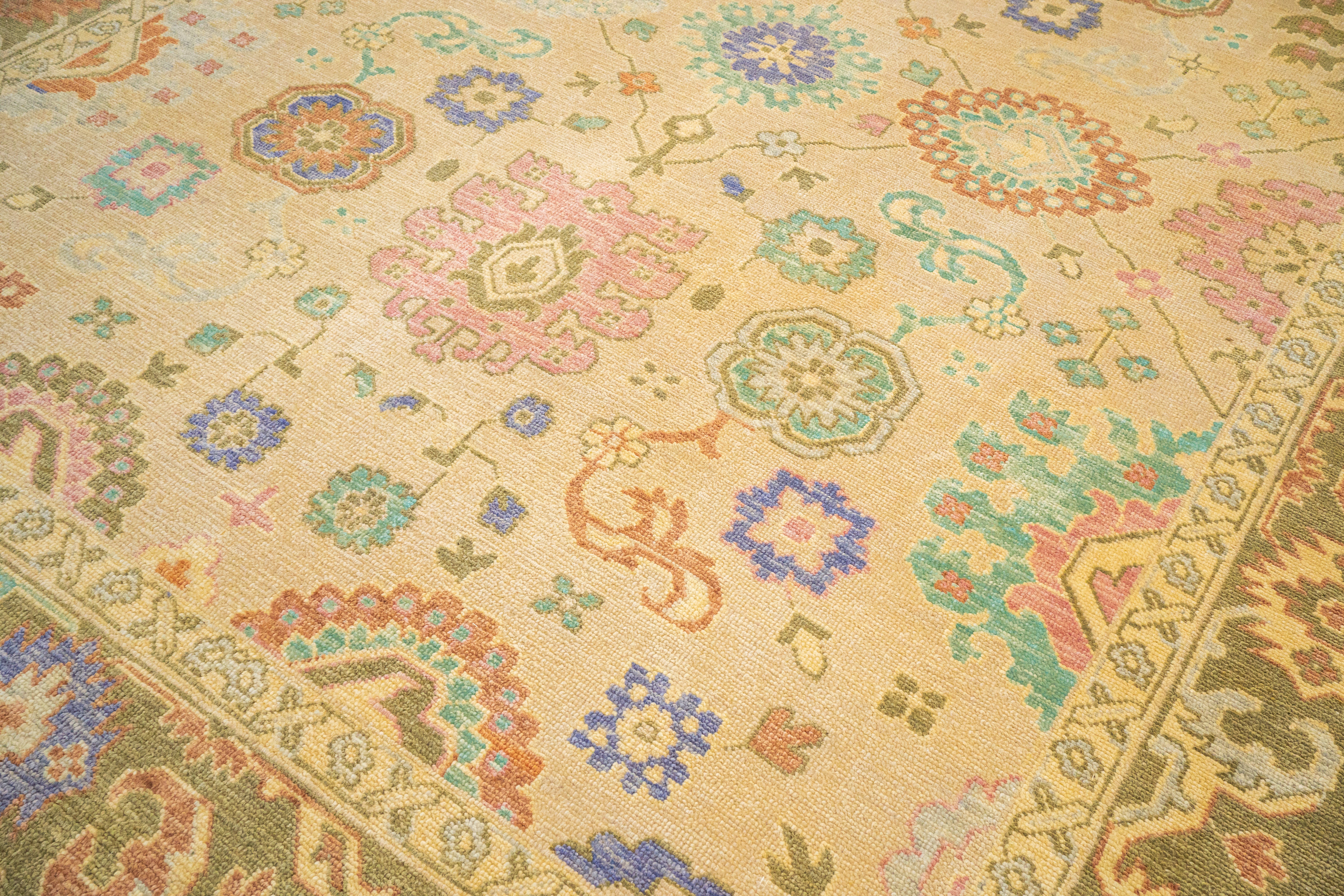Handknotted Carpet, DIA: 1043 OUSHAK, MULTI COLOR
